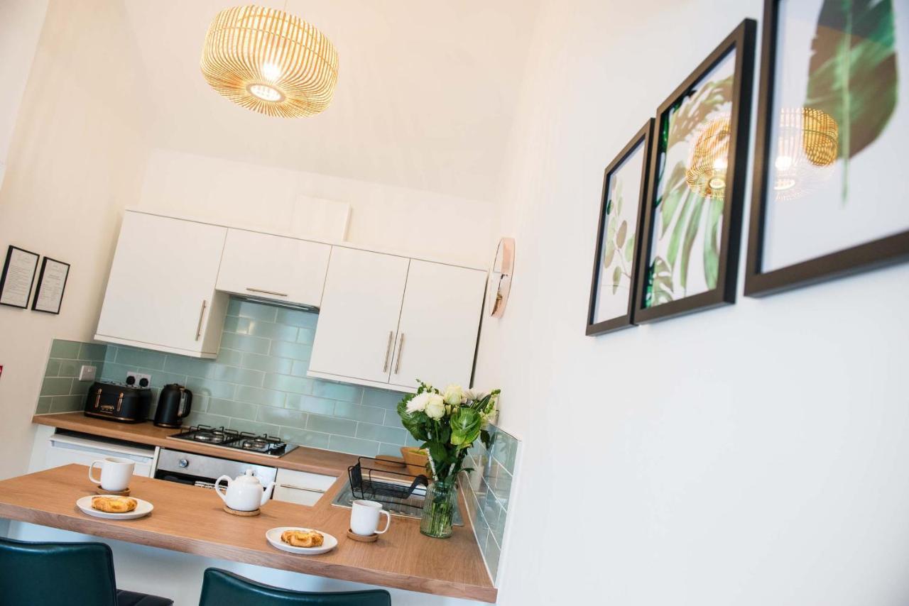 1 Bed Central Cardiff Loft Apartment Near Stadium Bagian luar foto